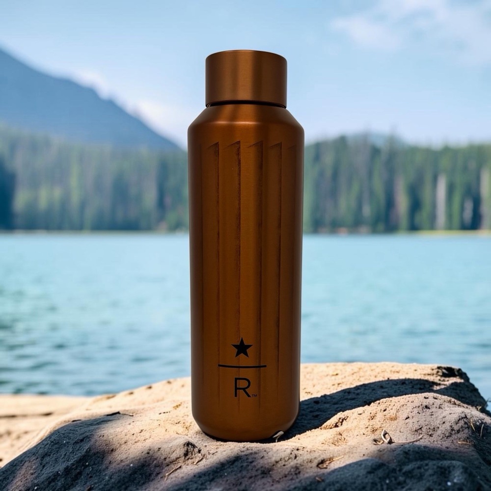 Starbucks Reserve Roastery Tokyo Copper Stainless Bottle 591ml Japan Exclusive